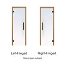 Prosaunas 24X81 Thermo-Aspen Prehung Tinted Glass Sauna Door (SAK51863)