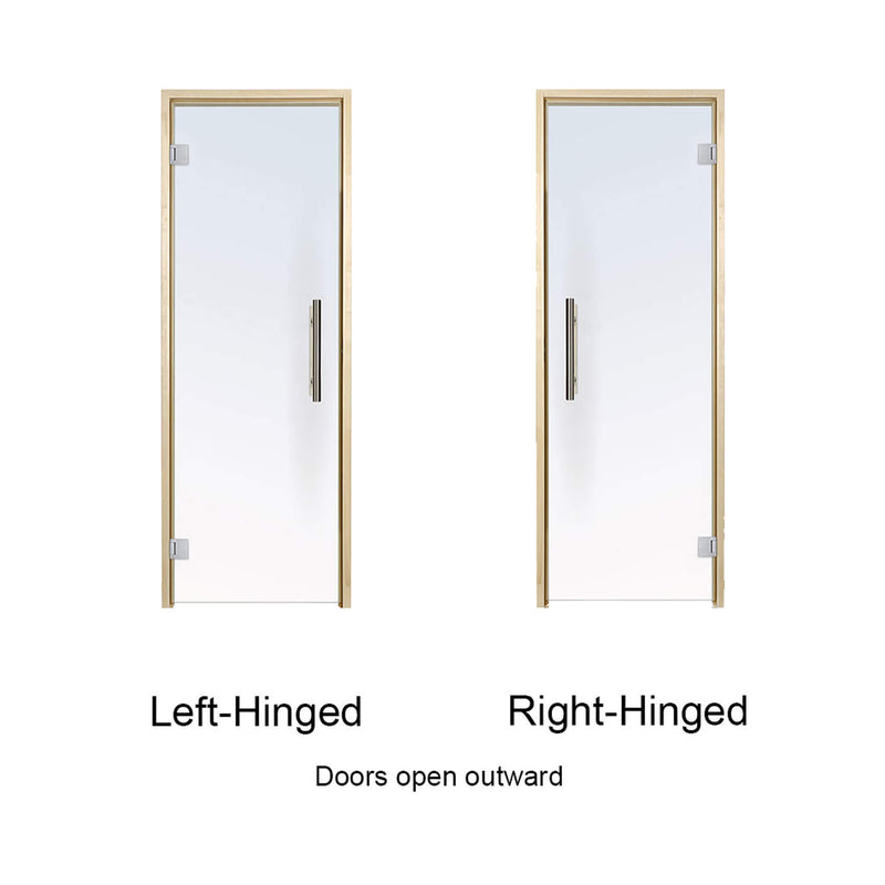 Prosaunas 36X81 Aspen Clear ADA Glass Sauna Door (SAK75843)