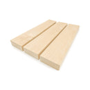 Prosaunas Alder 2x3 S4SEE SHP 4 Sides Eased Edges Sauna Bench Wood (SAK54104) - Sasksby Wholesale - Front Left View