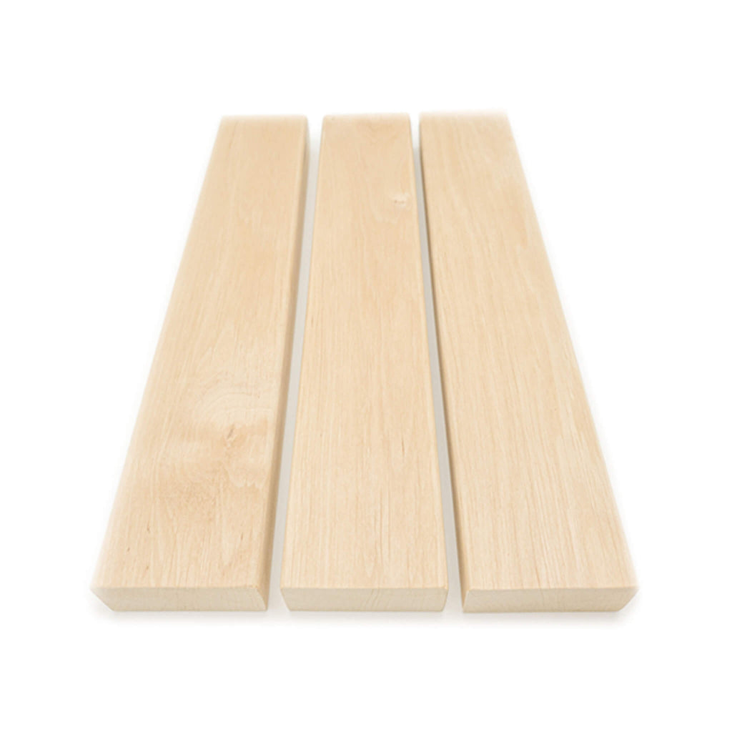 Prosaunas Alder 2x3 S4SEE SHP 4 Sides Eased Edges Sauna Bench Wood (SAK54104) - Sasksby Wholesale - Front View