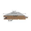 Prosaunas Aspen Midnight Black 1X4 T&G STS4 Sauna Wall Wood (SAK57186)