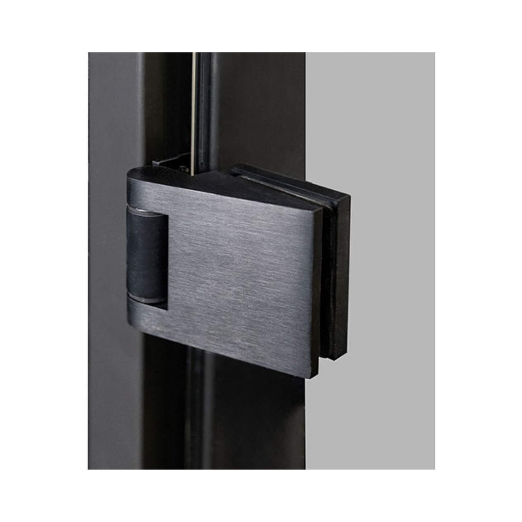 Prosaunas Black Alder Prehung ADA Tinted Glass Sauna Door, 36" X 81" (SAK19732) - Saksby Wholesale -  Door Clamp View