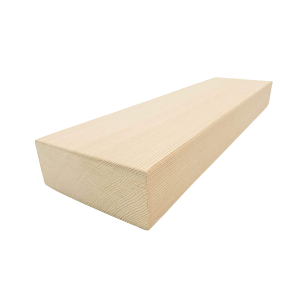 Prosaunas Cedar 2x4 VG S4SEE Vertical Grain Smooth 4 Sides Eased Edges Sauna Bench Wood [WOOD614] (SAK57421) - Saksby Wholesale - Front Left View