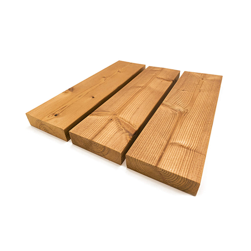 Prosaunas Thermo-Spruce 2X4 S4SEE SHP Sauna Bench Wood (SAK63570)