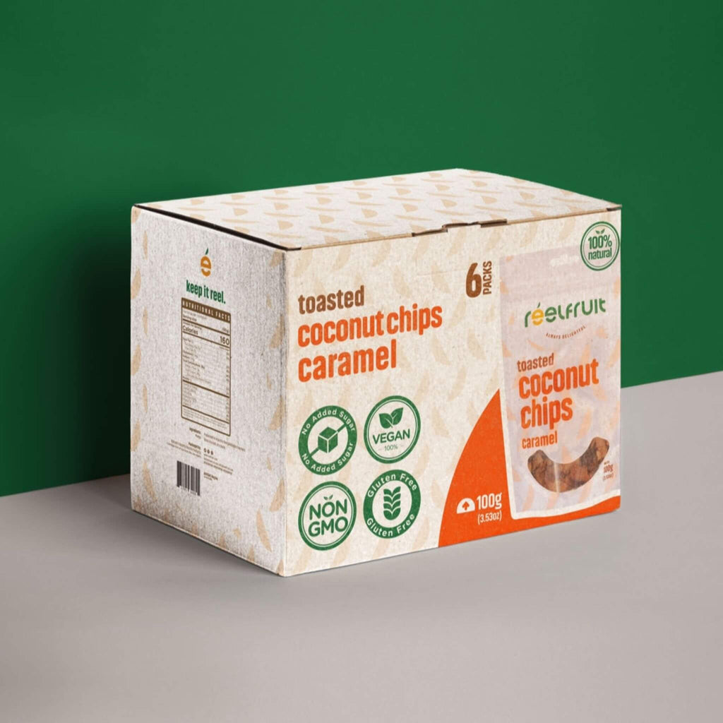 ReelFruit Caramel Coconut 2.65oz [6] (SAK67822) - Saksby Wholesale - Box Package View