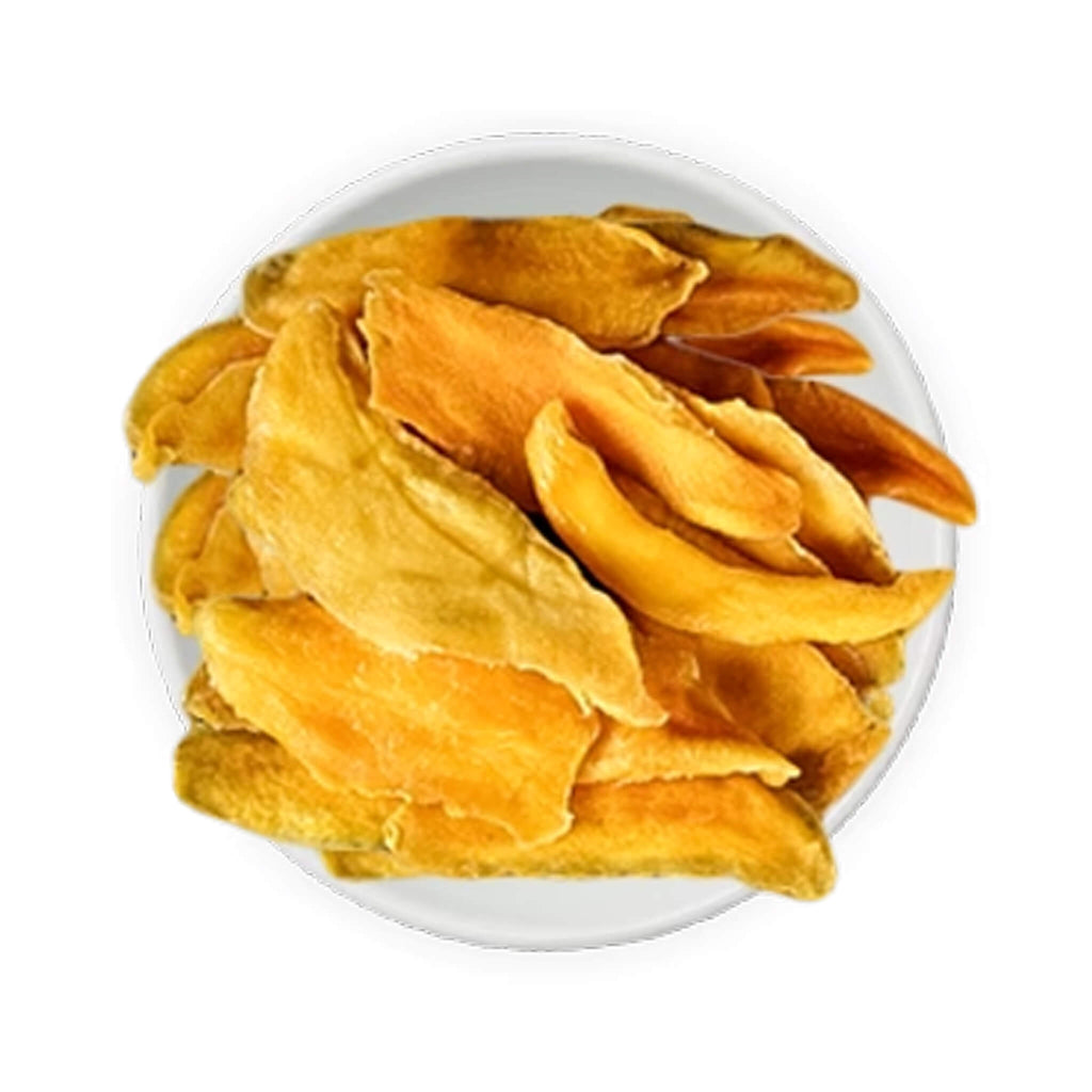 Reelfruit Dried Mango 2.65oz [6] (SAK67802) - Saksby Wholesale - Plate Of Mangos
