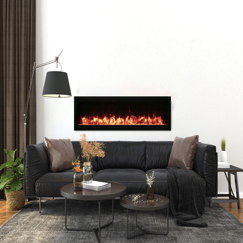 REMII EXTRA SLIM Electric Fireplace [1027-35/45/65-XS] (HBG25687)- HBG