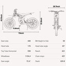 Riding'Times GT73 48V18AH High-Performance Dual Suspension Electric Motorbike (SAK43619)