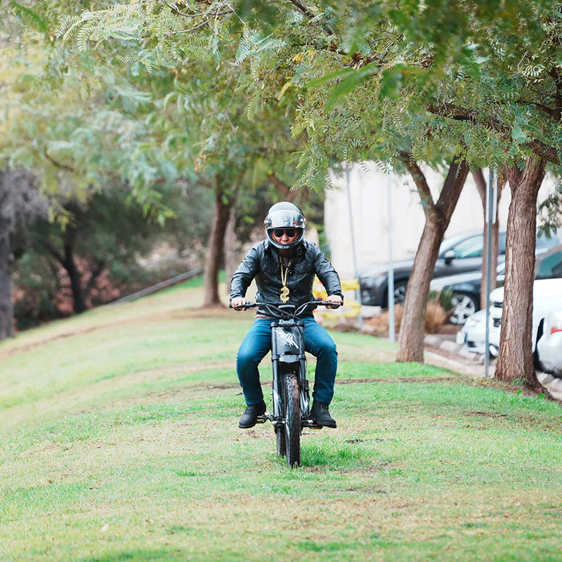 Riding'Times GT73 48V18AH High-Performance Dual Suspension Electric Motorbike (SAK43619)