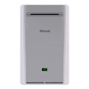 Rinnai 9.8 GPM 199,000 BTU Outdoor Natural Gas Tankless Water Heater 351 RE199EN Front View SAK59761