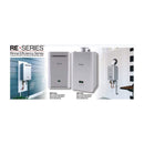 Rinnai 9.8 GPM 199K BTU  Non Condensing Indoor Liquid Propane Tankless Water Heater [351-RE199IP] (SAK15386) SAKSBY - Outdoor View