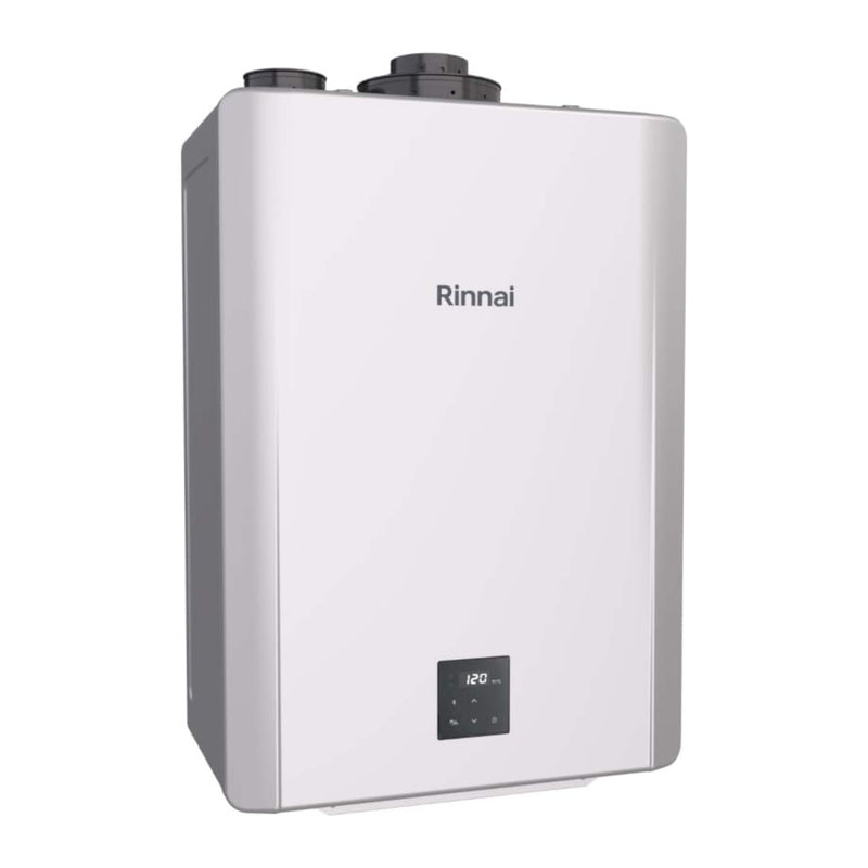 Rinnai Sensei RX 11 GPM Residential Indoor Tankless Water Heater With Smart Sense Adaptive Gas Valve [351-RX199IN] (SAK41735) SAKSBY - Right View