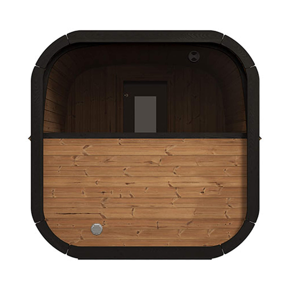 SaunaLife Model CL12GCP Cube-Series Outdoor 8-Person Home Sauna Kit [CL12GCP] (SAK38741)