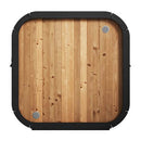 SAUNALIFE Model CL4G 3-Person Cube-Series Luxury Wooden Outdoor Home Sauna Kit - Model CL4G (SAK92610)