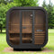 SAUNALIFE Model CL4G 3-Person Cube-Series Luxury Wooden Outdoor Home Sauna Kit [Model CL4G] (SAK92610)