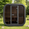 Saunalife Model CL5G 4-Person Cube-Series Luxury Wooden Outdoor Home Sauna Kit [Model CL5G] (SAK91835)