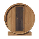 SAUNALIFE Model E6 ERGO Series 3-Person Thermo-Spruce Backyard Sauna Barrel - 646-SL-MODELE6 (SAK38572)