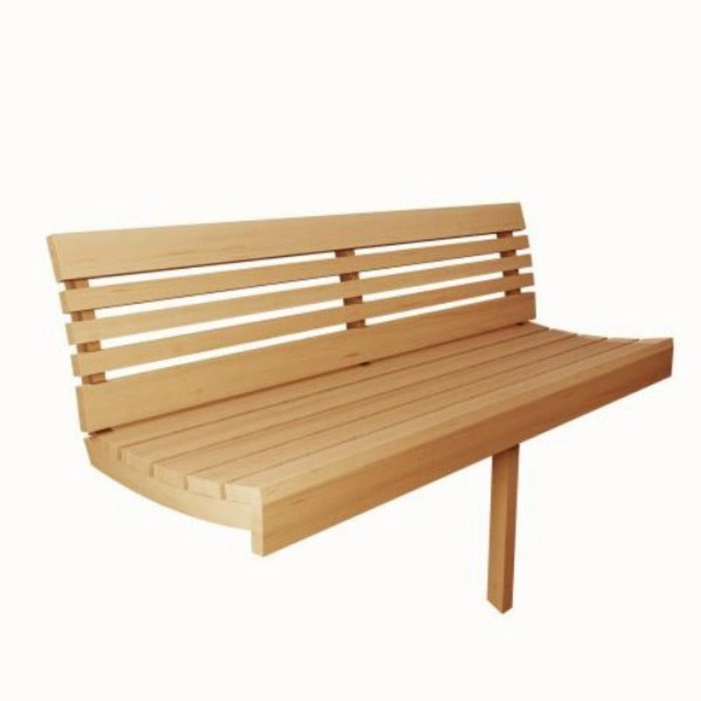 SaunaLife Model E8W Ergo Series 6-Person Outdoor Thermo-Spruce Sauna Barrel [SL-MODELE8W] (SAK92573)