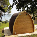 SAUNALIFE Model G3 Garden-Series Luxury Wooden Outdoor Home Sauna Kit - SL-MODELG3 (SAK94768)