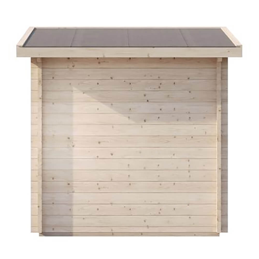SaunaLife Model G4 6-Person Garden-Series Luxury Wooden Outdoor Home Sauna Kit [SL-MODELG4] (SAK92514)