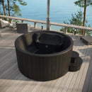 SAUNALIFE Model S4B 6-Person Home Wood-Burning Hot Tub [SL-MODELS4] (SAK72531)