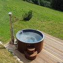 SAUNALIFE Model S4N 6-Person Home Wood-Burning Hot Tub [ SL-MODELS4N] (SAK28371)