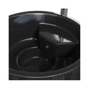 SaunaLife Model S6B 7-Person Soak-Series Home Wood-Burning Hot Tub [SL-MODELS6B] (SAK13679) - Saksby Wholesale - Top View