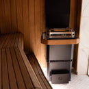 Saunum Air L Series Sauna Heater With Climate Equalizer And Temperature Sensor (SAK95263) SAKSBY - Inside Sauna Room View