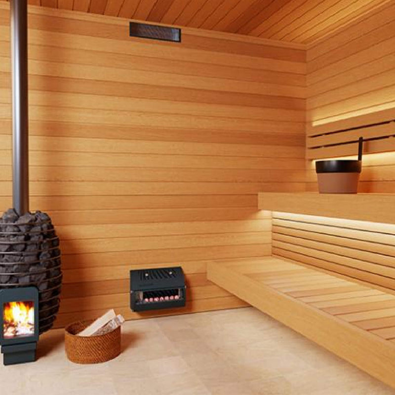 Saunum AirSolo In-Wall Sauna Temp & Steam Equalizer (SAK15369) SAKSBY - Lifestyle View