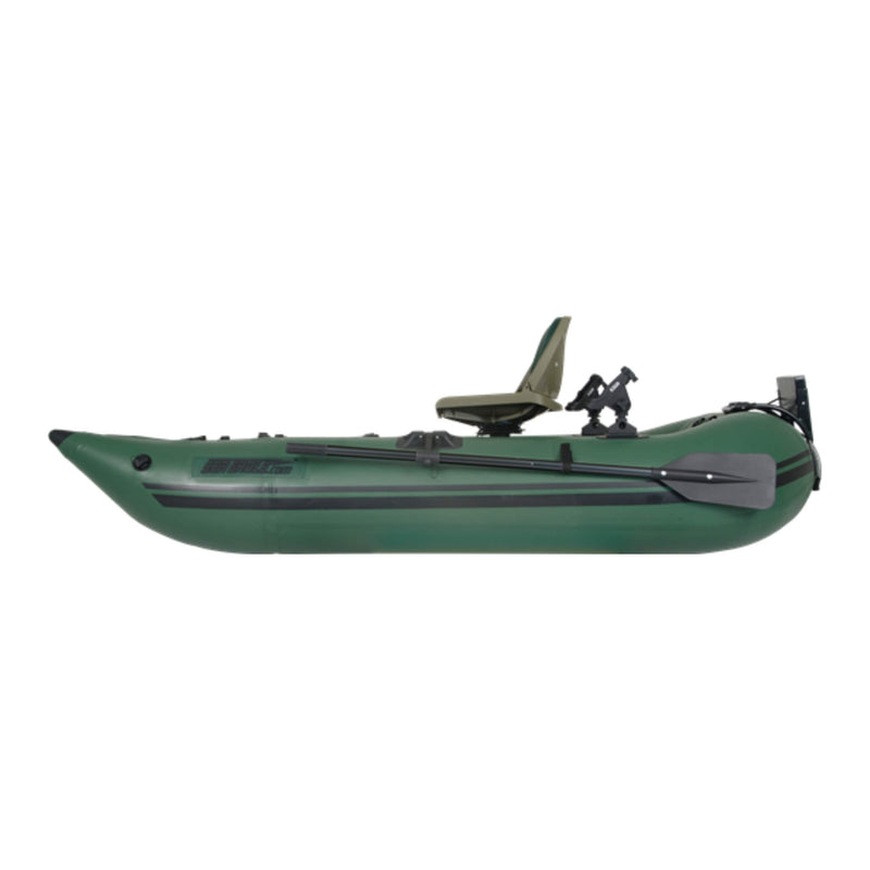 Sea Eagle 1 Person Frameless Pontoon Inflatable Fishing Boat, 9FT [285FPB] (SAK93163) SAKSBY - Left View