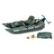 Sea Eagle 1-Person Frameless Pontoon Inflatable Fishing Boat, 9FT [285FPB] (SAK93163)