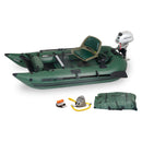 Sea Eagle 1-Person Frameless Pontoon Inflatable Fishing Boat, 9FT [285FPB] (SAK93163)