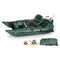 Sea Eagle 1-Person Frameless Pontoon Inflatable Fishing Boat, 9FT [285FPB] (SAK93163)