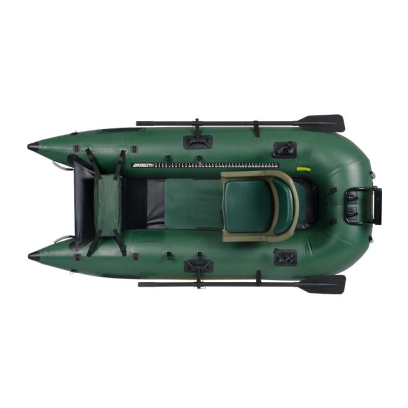 Sea Eagle 1 Person Frameless Pontoon Inflatable Fishing Boat, 9FT [285FPB] (SAK93163) SAKSBY - Top Left View