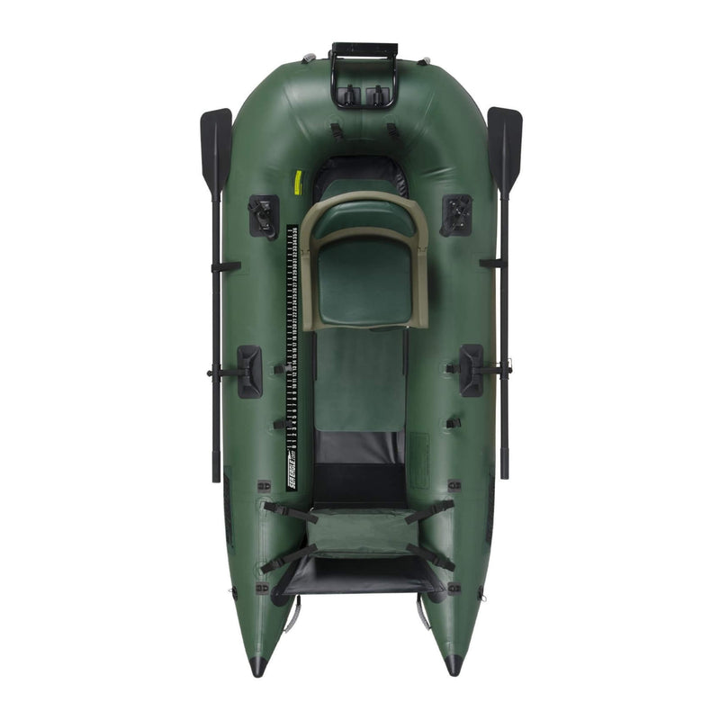 Sea Eagle 1 Person Frameless Pontoon Inflatable Fishing Boat, 9FT [285FPB] (SAK93163) SAKSBY - U Frame Design View