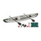Sea Eagle 3-People TC16 High Pressure All Drop Stitch Inflatable Travel Canoe, 16FT [TC16] (SAK43086)
