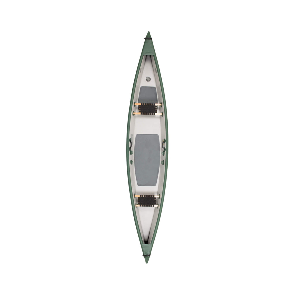 Sea Eagle 3 People TC16 High Pressure All Drop Stitch Inflatable Travel Canoe, 16FT [TC16] (SAK43086) SAKSBY - Upper View