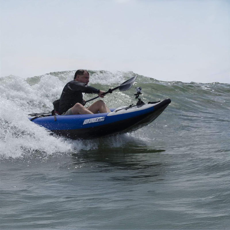 Person Kayaking On A Wave In The Ocean - Saksby Wholesale