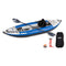 Inflatable Kayak Set With Oars, Pump, And Carrying Bag On A White Background - Saksby Wholesale