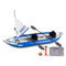 Inflatable Kayak With Sail, Oars, And Accessories On A White Background - Saksby Wholesale