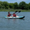 Two People Kayaking On A Calm Lake With Trees In The Background - Saksby Wholesale