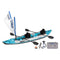 Sea Eagle 385FT FastTrack 2-Person V-Bottom Inflatable Kayak, 12FT [385FT] (SAK25086)