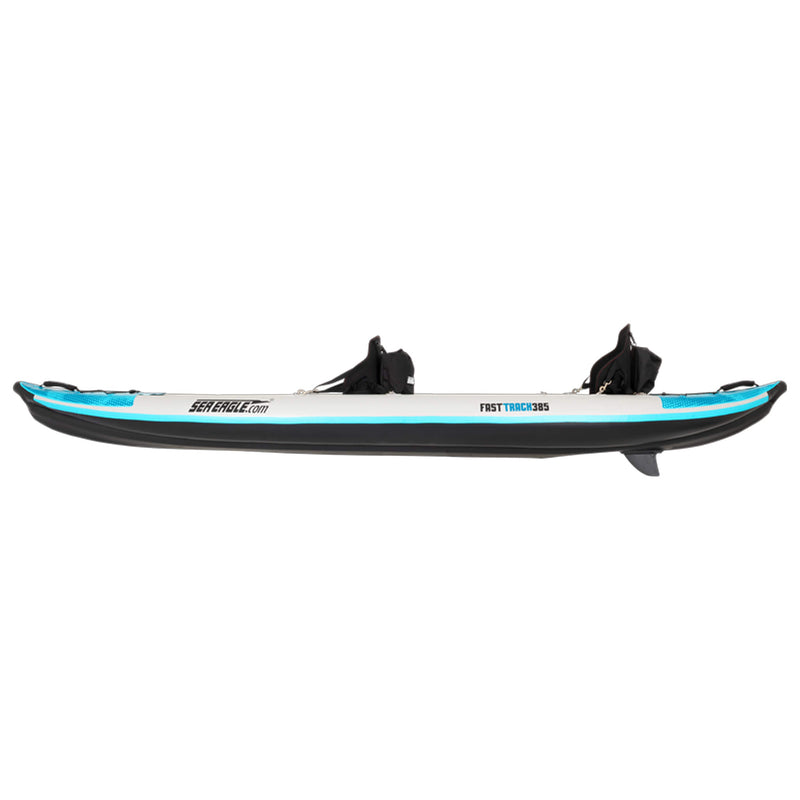 Sea Eagle 385 Fasttrack 1-3 Person Inflatable Touring Kayak, 12FT [385FT] (SAK25086) SAKSBY - Side View