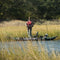 Sea Eagle 385FTA FastTrack 2 Persons Angler Inflatable Hunter Green Fishing Kayak, 12FT [385FTA] (SAK80139) SAKSBY - Man Fishing While Standing View