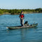 Sea Eagle 385FTA FastTrack 2 Persons Angler Inflatable Hunter Green Fishing Kayak, 12FT [385FTA] (SAK80139) SAKSBY - Man Standing View