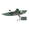 Sea Eagle 385FTA FastTrack 2 Persons Angler Inflatable Hunter Green Fishing Kayak, 12FT [385FTA] (SAK80139) SAKSBY - With Accessories View