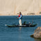 Sea Eagle 385FTA FastTrack 2 Persons Angler Inflatable Hunter Green Fishing Kayak, 12FT [385FTA] (SAK80139) SAKSBY - Lifestyle View