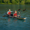 Sea Eagle 385FTA FastTrack 2 Persons Angler Inflatable Hunter Green Fishing Kayak, 12FT [385FTA] (SAK80139) SAKSBY - Lifestyle View