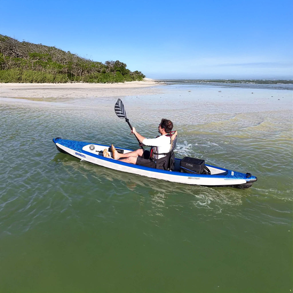 Sea Eagle 393RL RazorLite 1-Person Inflatable Lightweight Kayak With Adjustable Footrests (SAK13961)