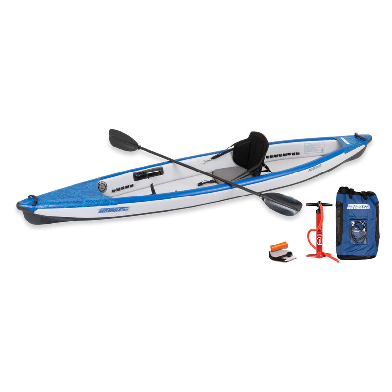 Sea Eagle 393RL RazorLite 1-Person Inflatable Lightweight Kayak With Adjustable Footrests (SAK13961)
